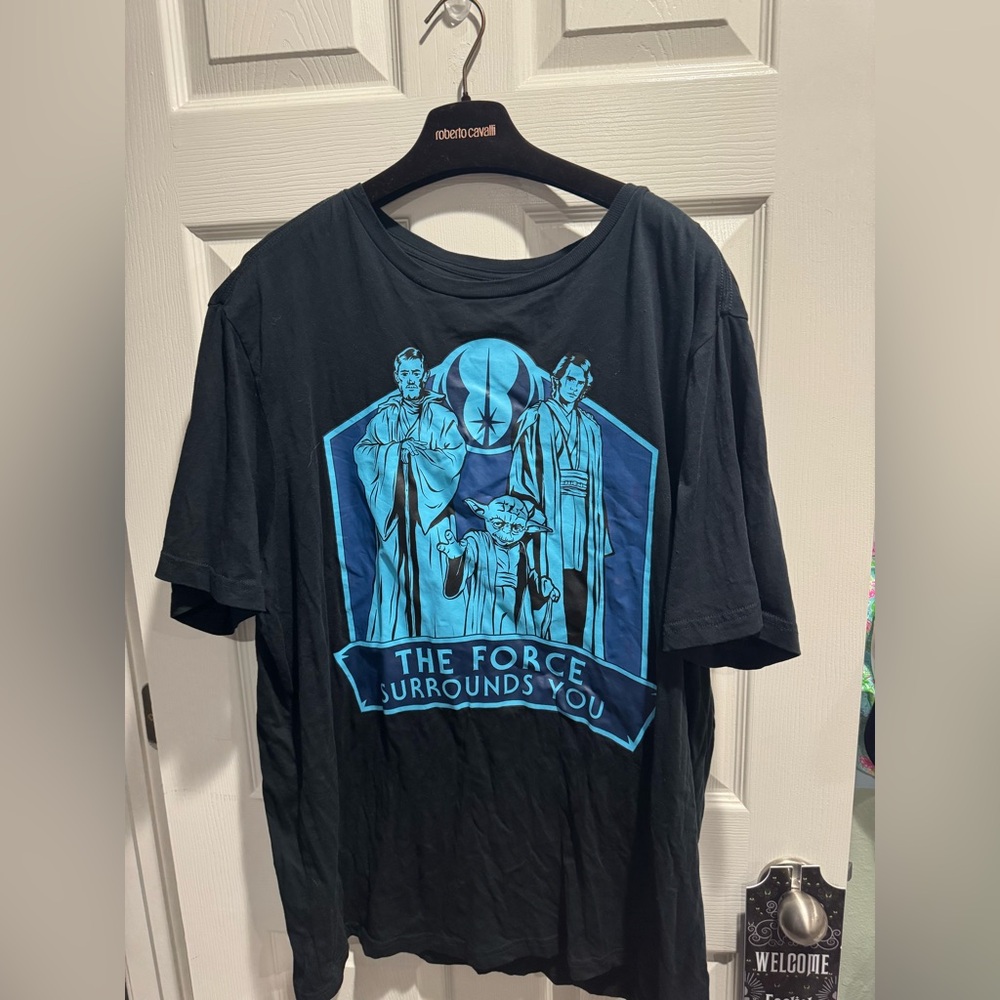 Disney Parks Limited Edition Glow in the Dark Star Wars Shirt XL